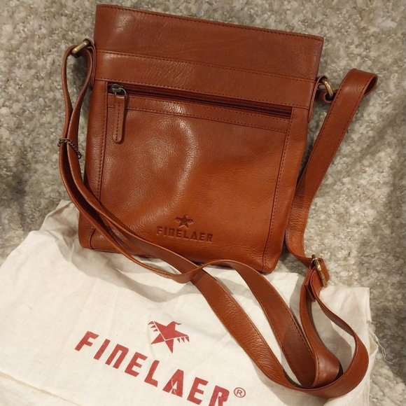 finelaer Handbags - Finelaer Genuine Leather Shoulder/Cross Bag - *LIKE NEW* 🧿
